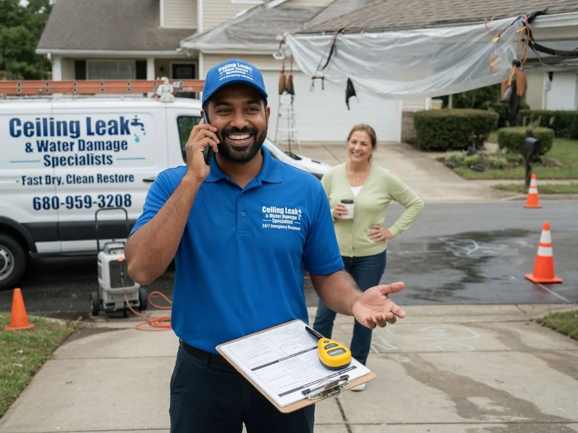 Ceiling Leak Cleanup Ballston Spa, NY FAQs